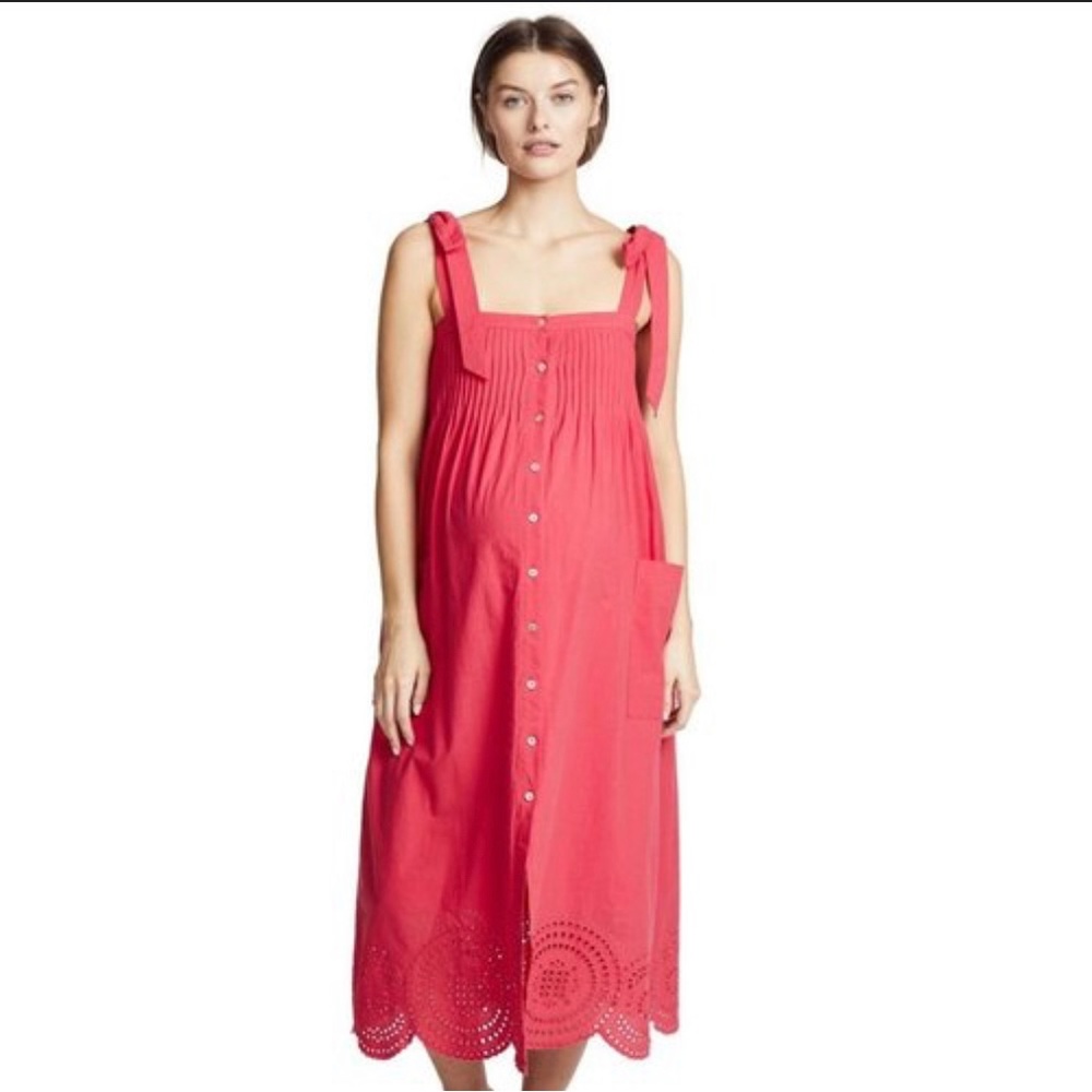 Coral Hatch Sylvie Dress